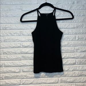 Black tank top